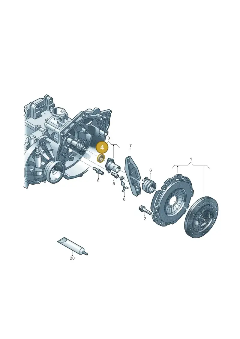 085311113 — Skoda Octavia (2019-2024) diagram 649141300, position 4