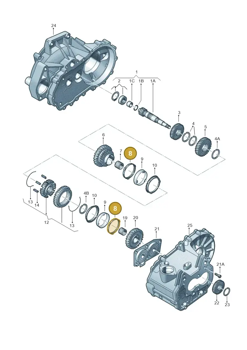 085311277 — Skoda Octavia (2012-2017) diagram 747311320, position 8
