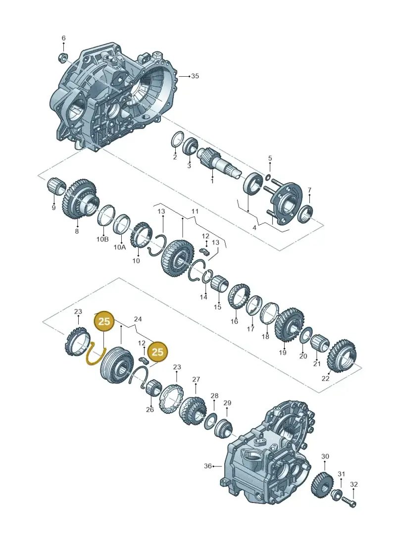 088311311D — Skoda Superb Ambition (2009-2015) diagram 201311380, position 25