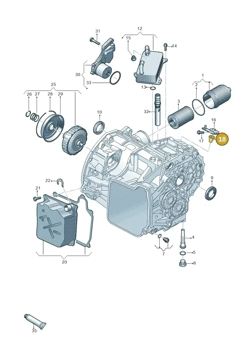 095321182B — Skoda Octavia (2019-2024) diagram 813300602, position 18