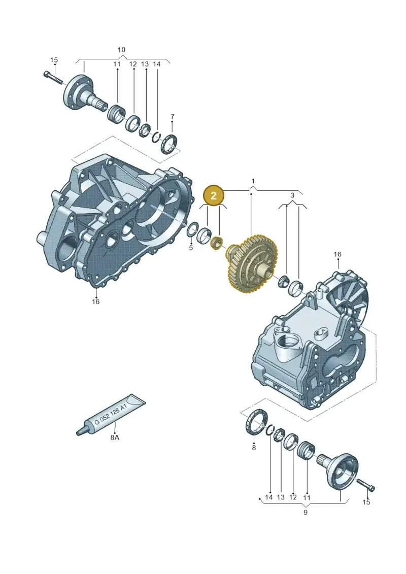 096323981 — Skoda Superb (2013-2015) diagram 694409220, position 2
