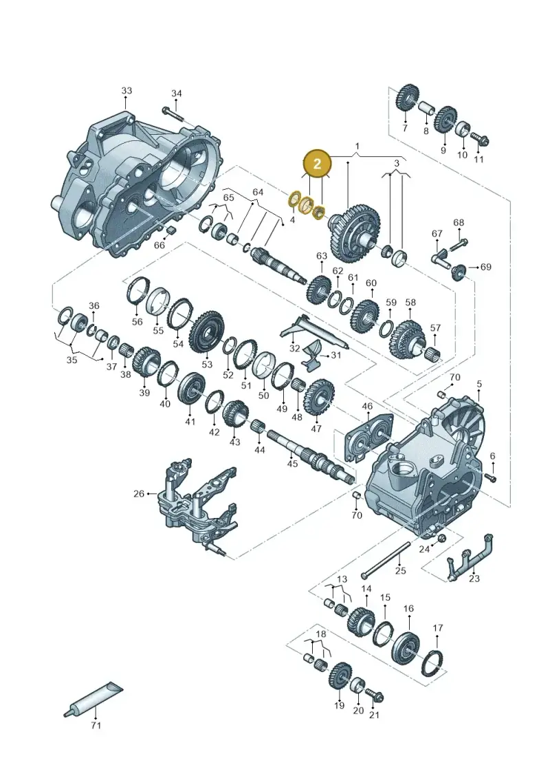 096323981 — Skoda Kamiq (2019-) diagram 827310030, position 2