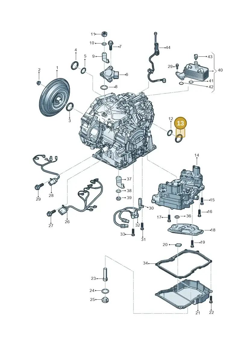 09G301189 — Skoda Karoq (2017-2022) diagram 431300251, position 13