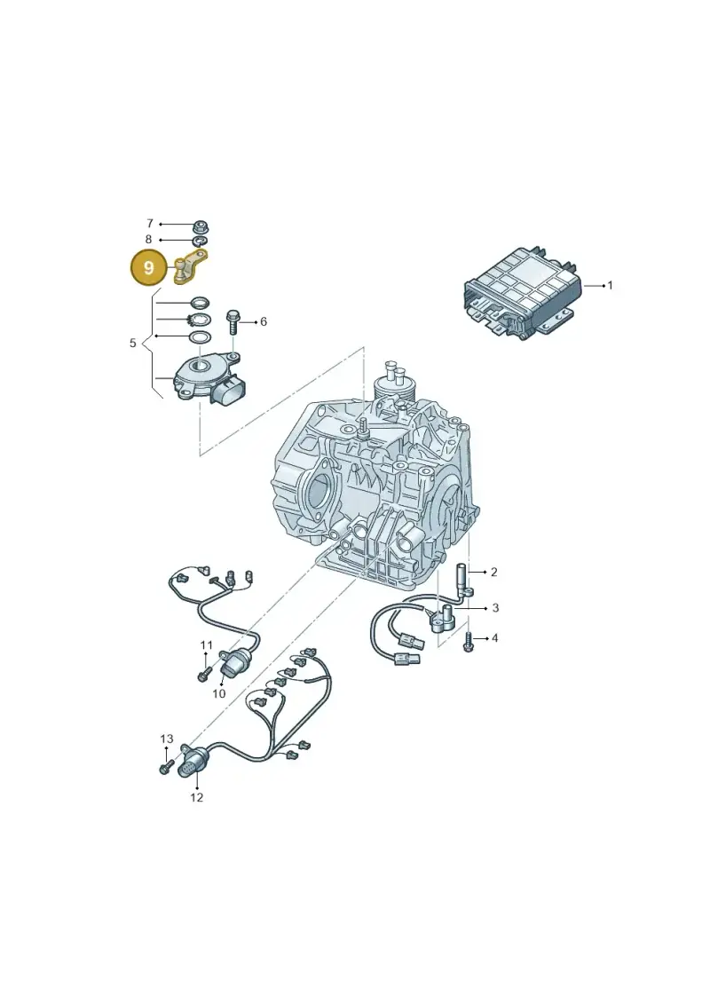 09G321171A — Skoda Fabia (2021-) diagram 701927700, position 9