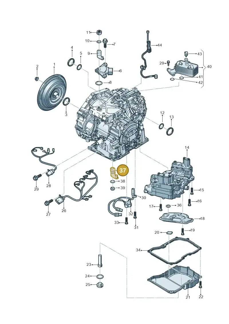 09G321175 — Skoda Karoq (2017-2022) diagram 431300251, position 37