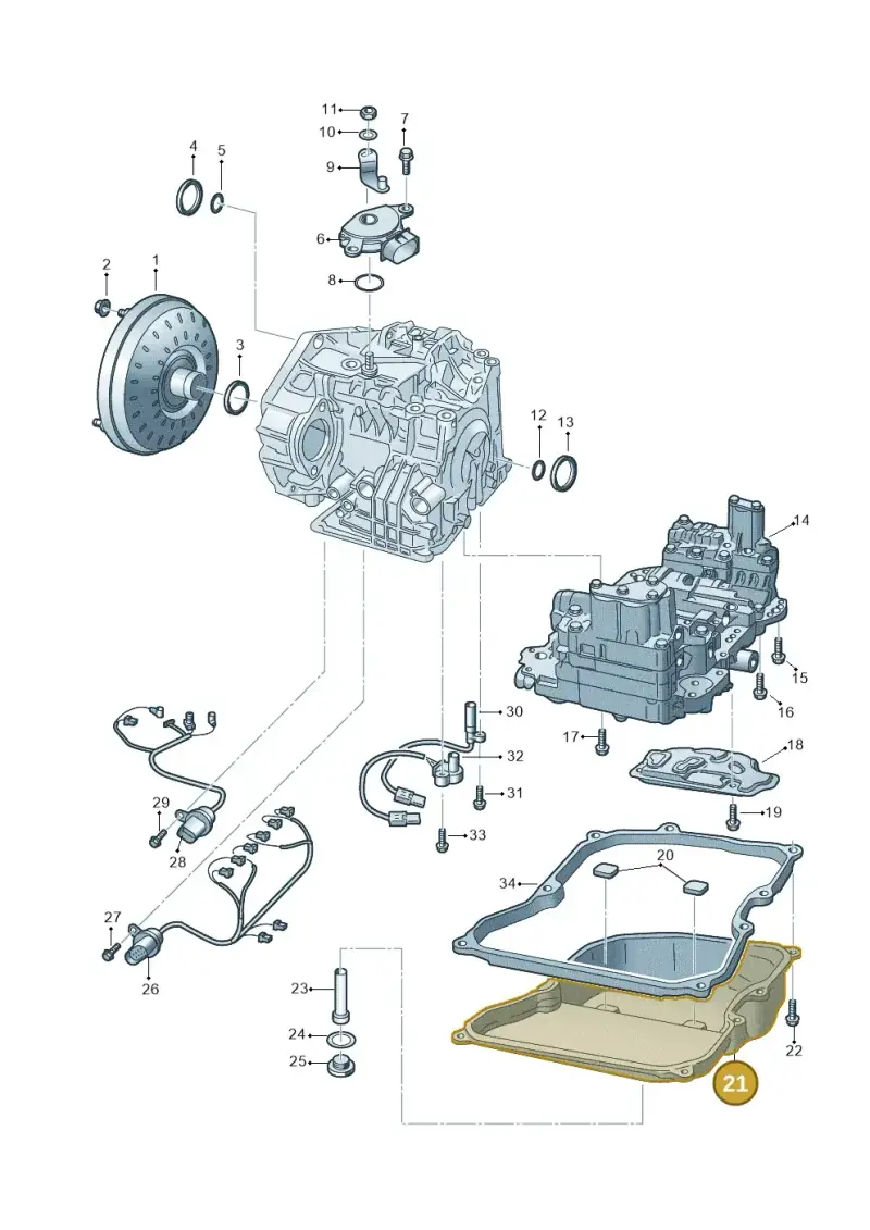 09G321361D — Skoda Kamiq (2019-) diagram 827380020, position 21