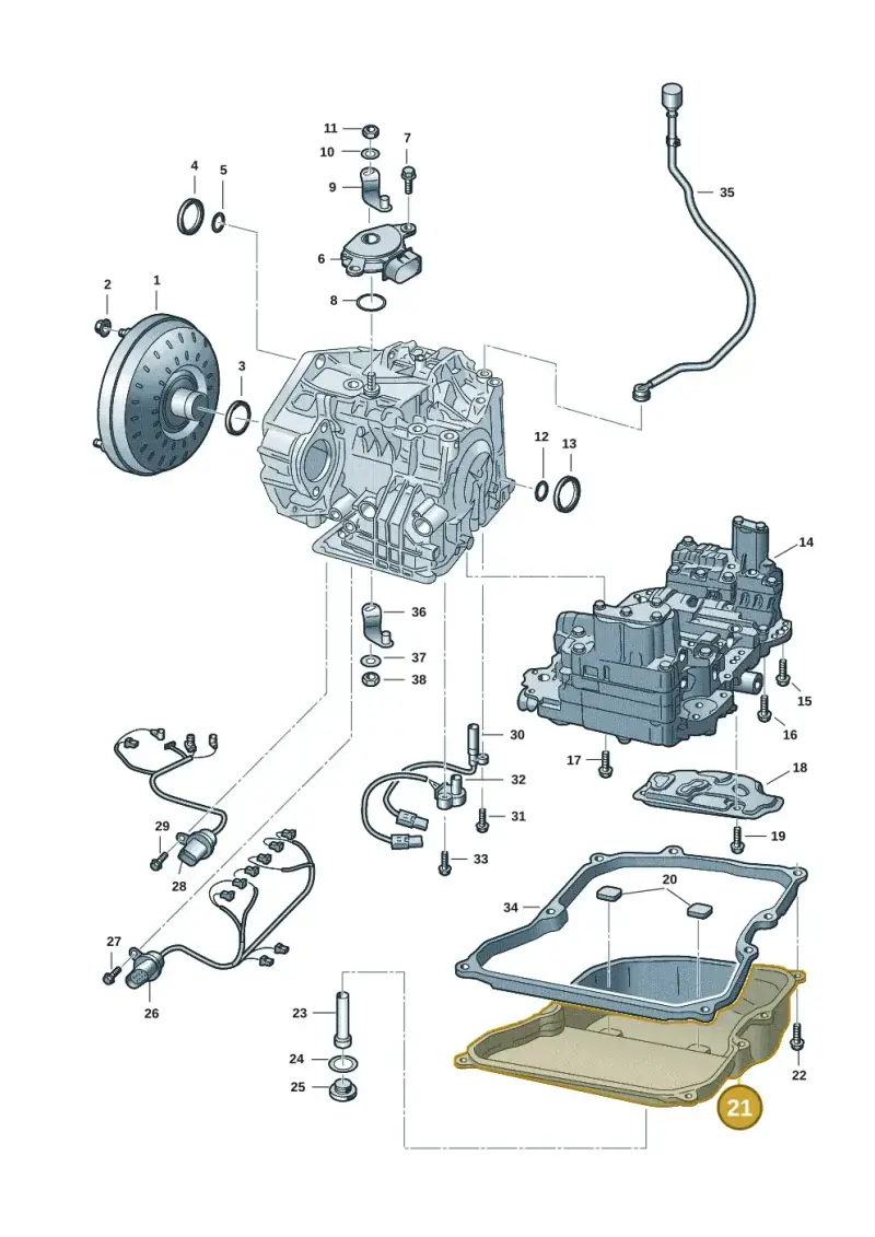 09G321361D — Skoda Fabia (2021-) diagram 62i301680, position 21