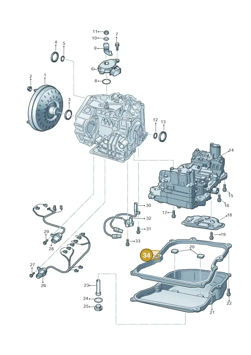 09G321370 — Skoda Kamiq (2019-) diagram 827380020, position 34