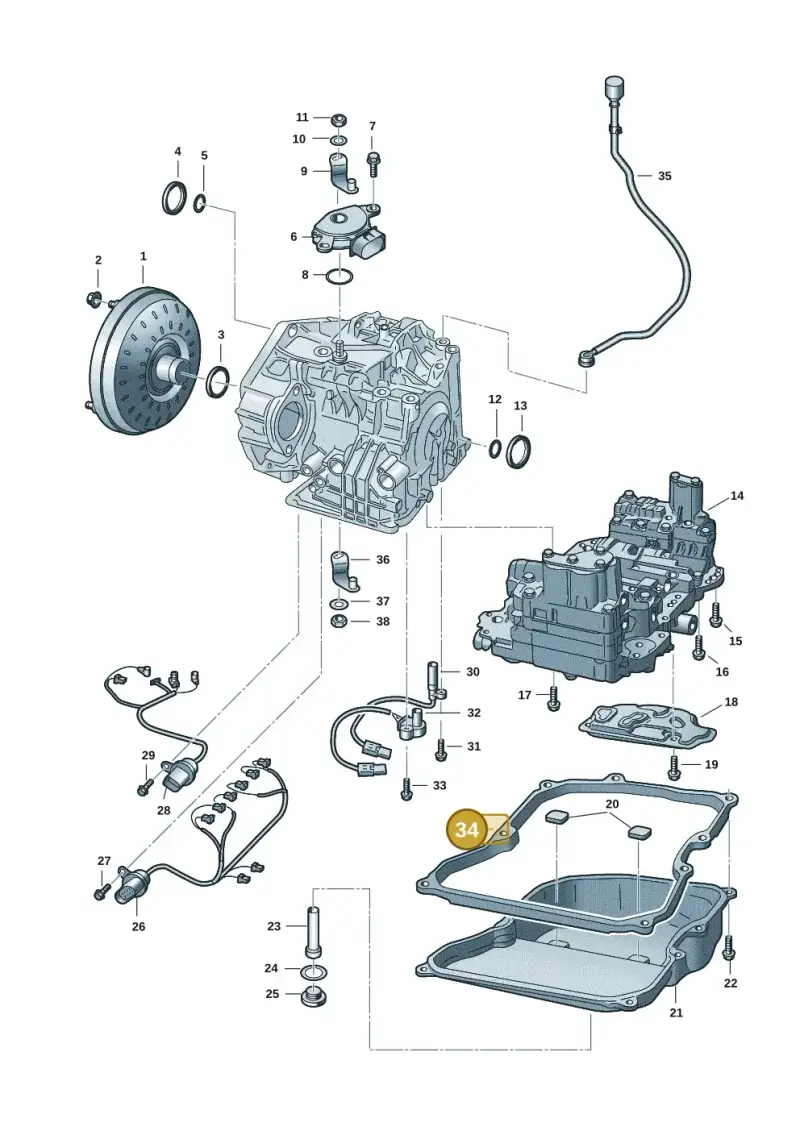 09G321370 — Skoda Fabia (2021-) diagram 62i301680, position 34
