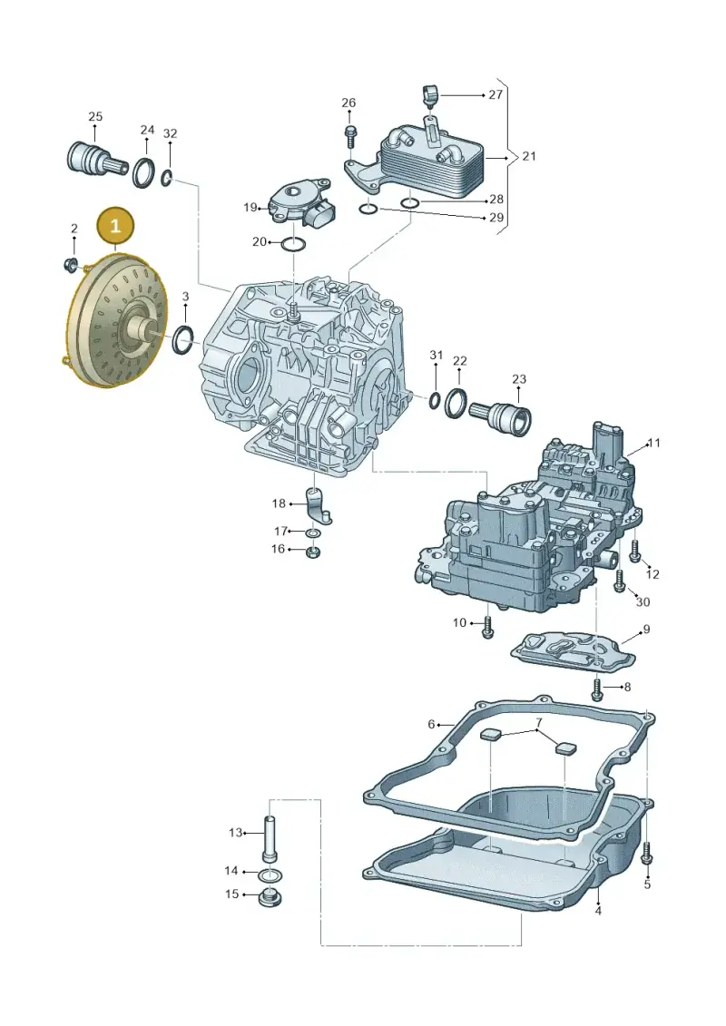 09G323571R — Skoda Fabia (2014-2022) diagram 691321660, position 1