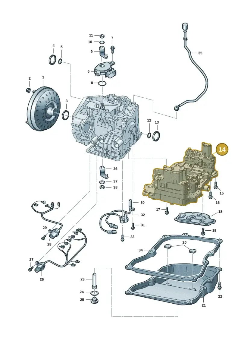 09G325039J — Skoda Kushaq (2021-) diagram 62i301680, position 14
