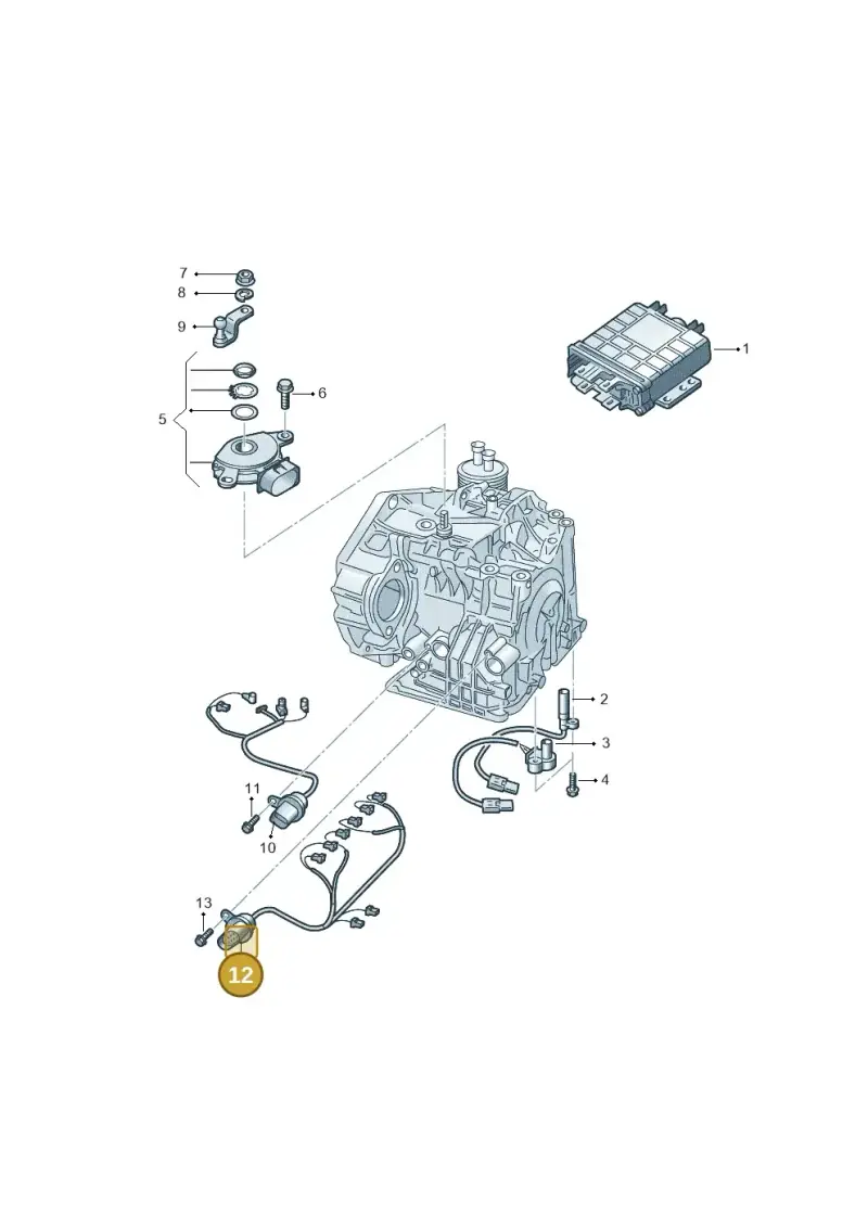 09G927363F — Skoda Fabia (2021-) diagram 701927700, position 12