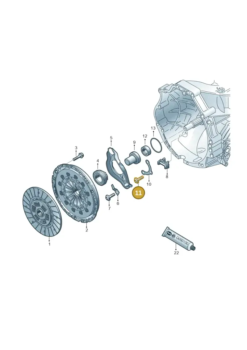 0A2326117 — Skoda SUPERB                 02> (2001-) diagram 249141600, position 11