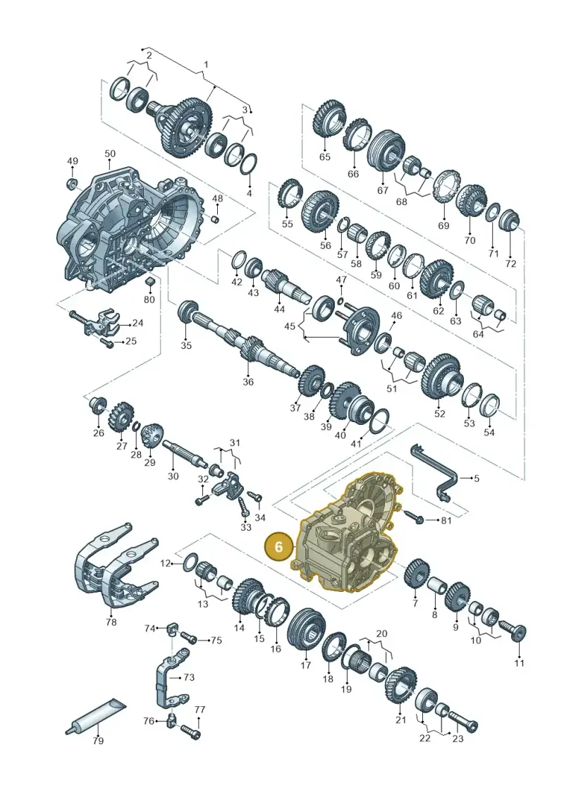 0A4301103AC — Skoda Kamiq (2019-) diagram 827320030, position 6