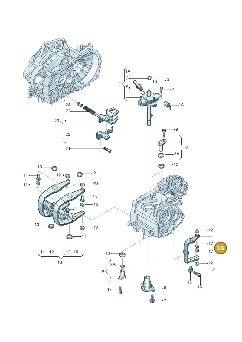 0A4311562A — Skoda Yeti (2013-2017) diagram 767311910, position 16