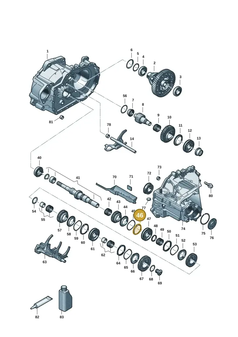 0A5311269G — Skoda Kamiq (2019-) diagram 2ga311150, position 46