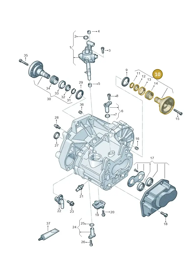0AH409343 — Skoda Fabia (2021-) diagram 827310020, position 10