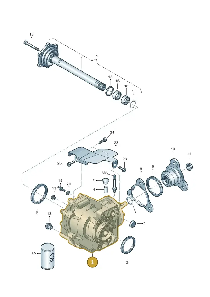 0AV409053AG — Skoda Yeti (2013-2017) diagram 420409400, position 1