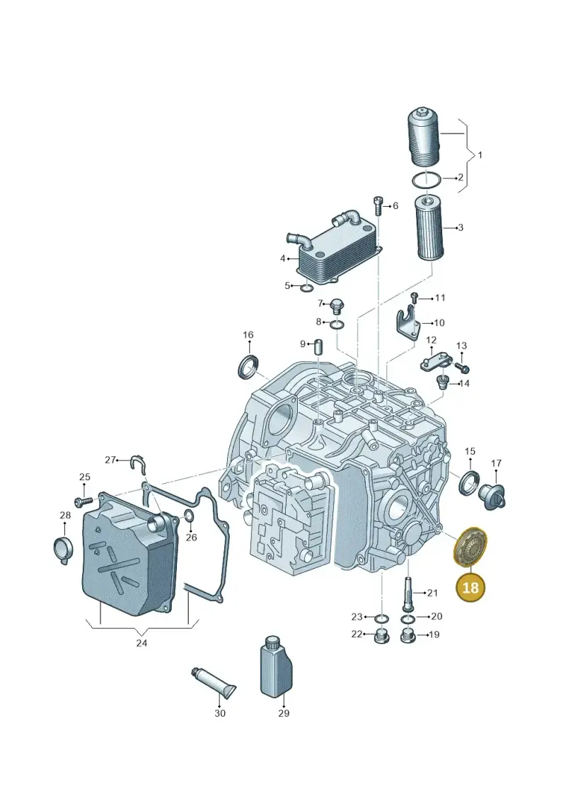 0BH301125E — Skoda Kodiaq (2018-2022) diagram 828380020, position 18