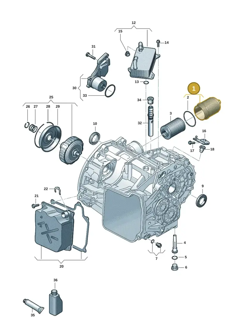 0BH325159 — Skoda Kodiaq (2024-) diagram 7t0301590, position 1