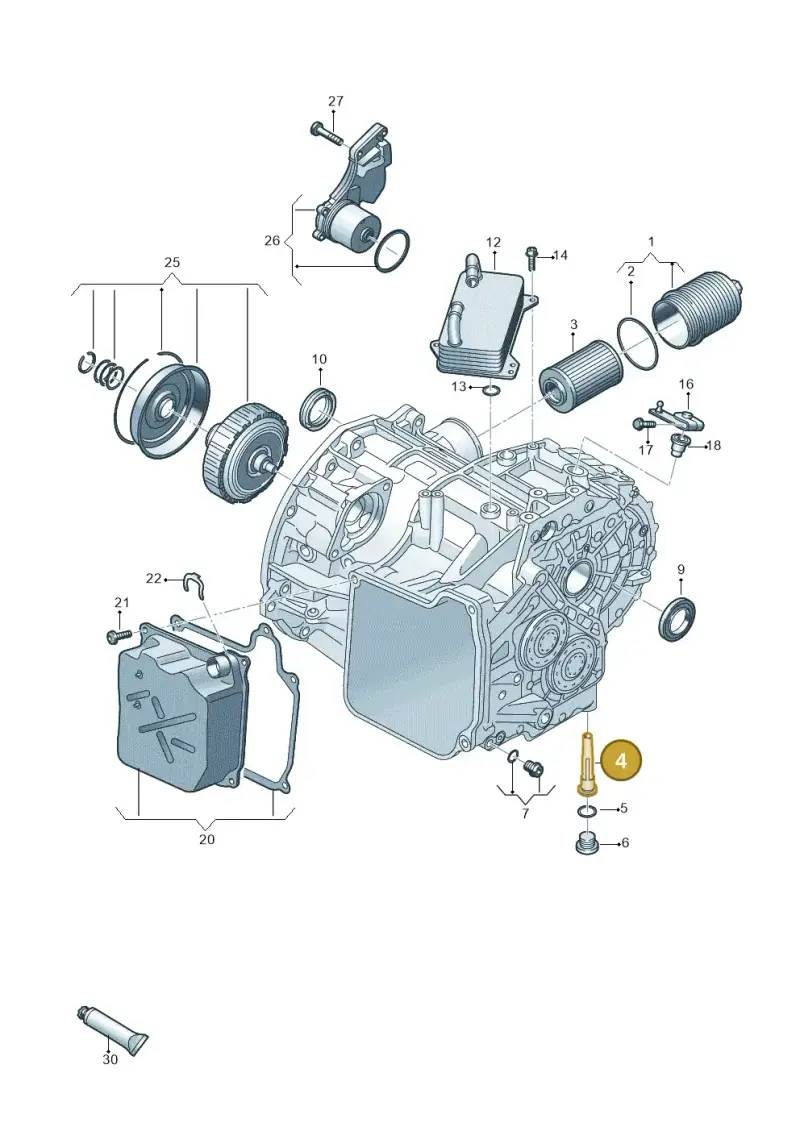 0BT321363 — Skoda Karoq (2017-2022) diagram 827300610, position 4