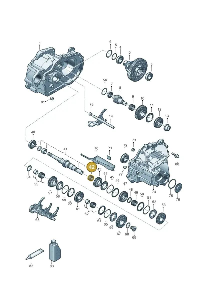 0C9311213A — Skoda Slavia (2021-) diagram 803311028, position 42