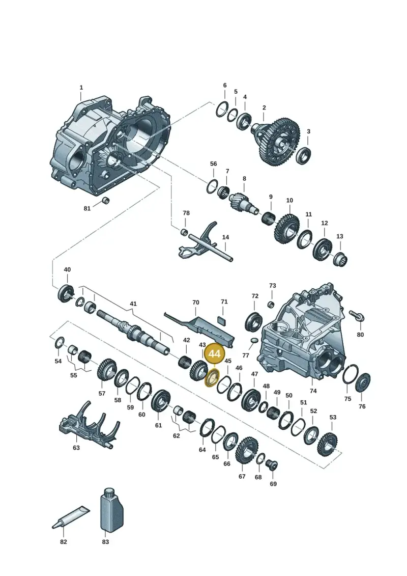 0C9311291E — Skoda Kamiq (2019-) diagram 2ga311150, position 44