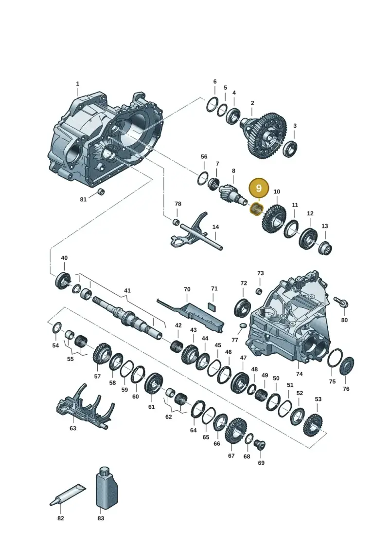0C9311525B — Skoda Kamiq (2019-) diagram 2ga311150, position 9