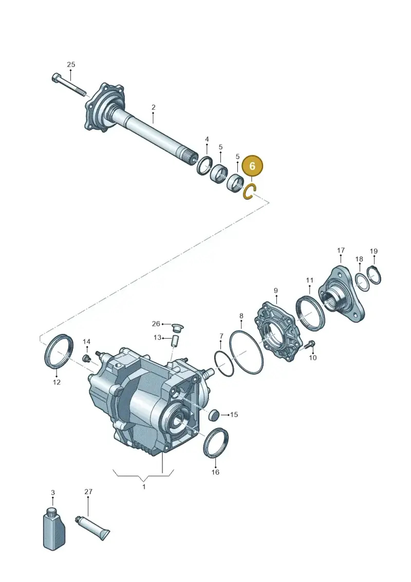 0CN409419 — Skoda Kodiaq (2024-) diagram 409053031, position 6