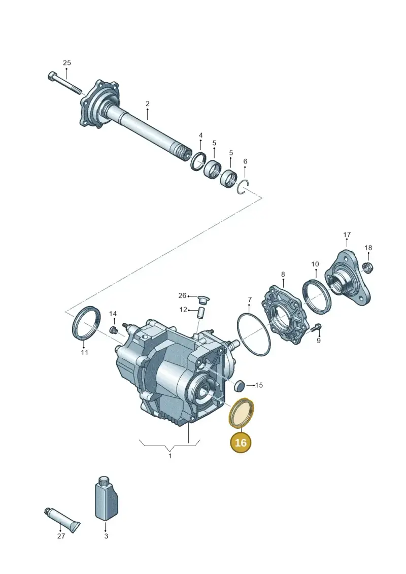 0CN409529A — Skoda Octavia (2019-2024) diagram 409053041, position 16