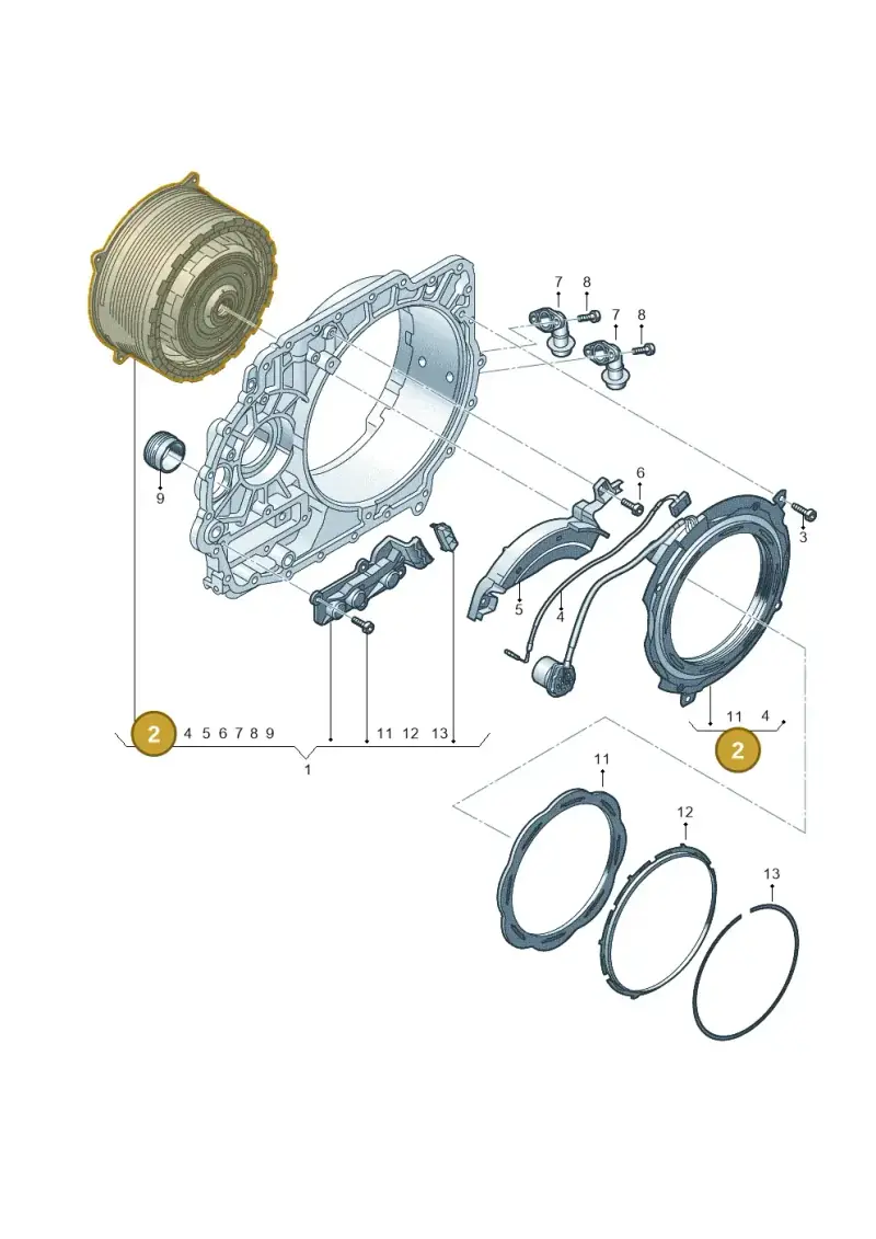 0EC907125H — Skoda Superb Combi (2015-2024) diagram 793321680, position 2