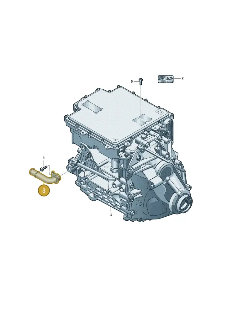 0EJ901311B — Volkswagen ID.7 (2023-2025) diagram 14b901000, position 3