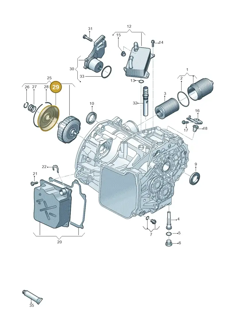 0GC301205D — Skoda Octavia (2019-2024) diagram 813300602, position 29