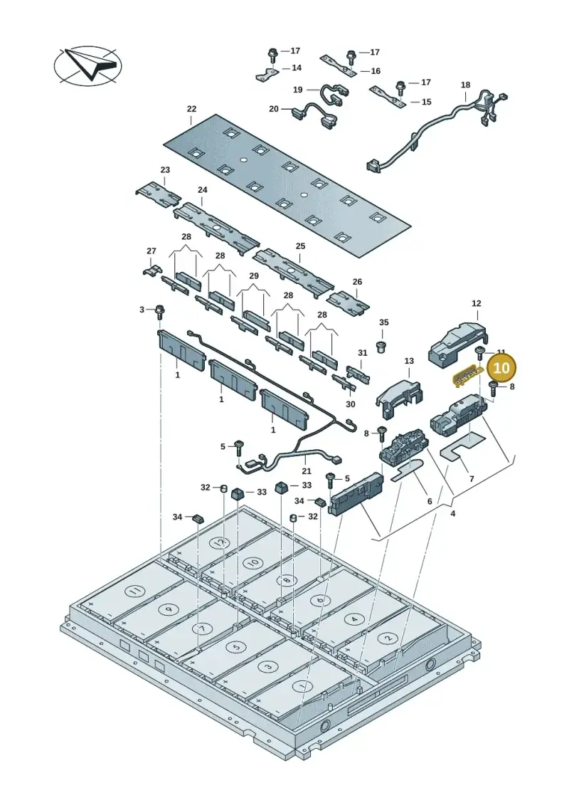 0Z1937558BC — Skoda Enyaq (2020-) diagram 082915055, position 10