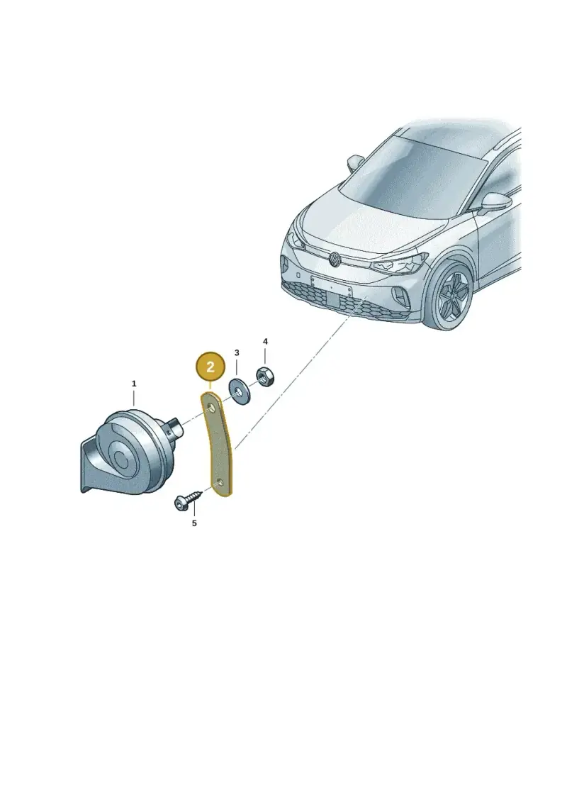 11A951107 — Skoda Enyaq (2020-) diagram 11a951000, position 2