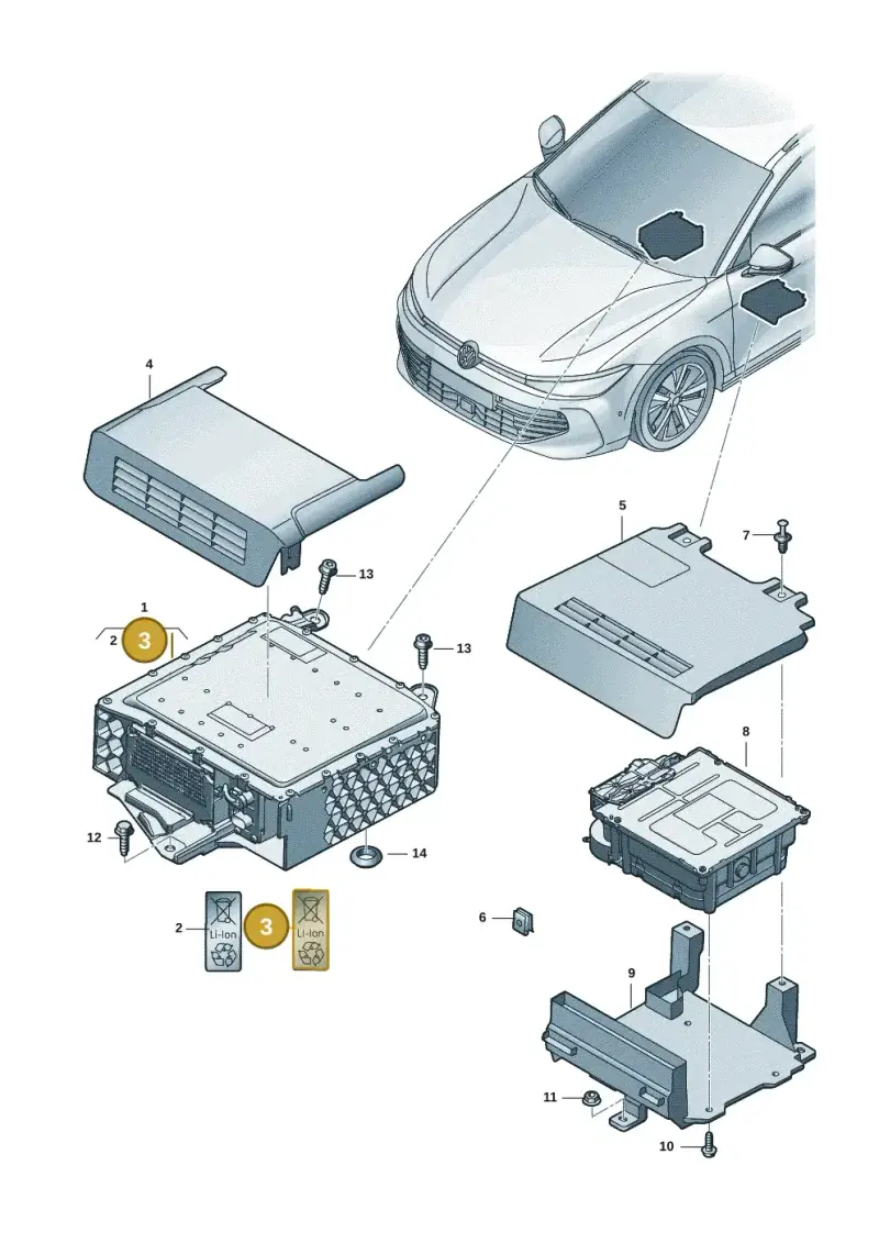 12E010849G — Skoda Superb Combi (2023-) diagram 3j0915050, position 3