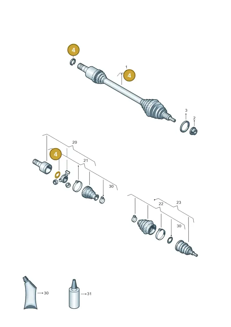 12E407298 — Skoda Fabia (2021-) diagram 837407200, position 4