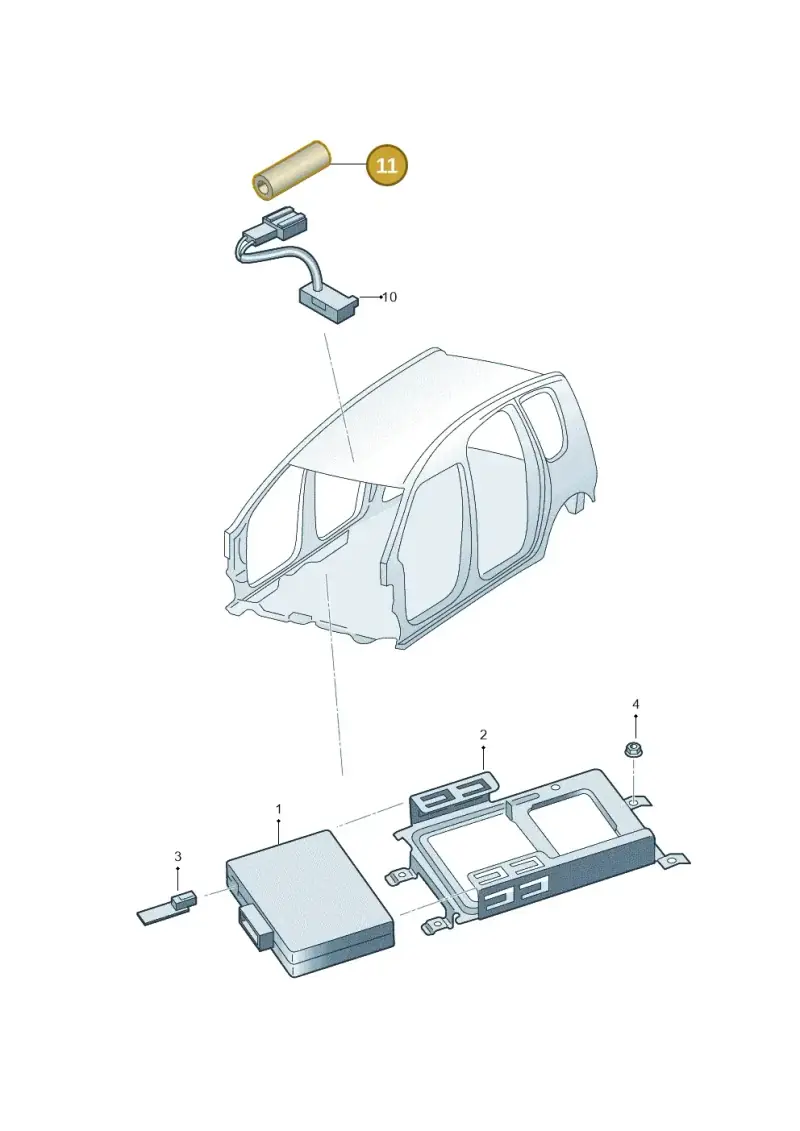 171035518 — Skoda ROOMSTER               06> (2006-) diagram 481035500, position 11