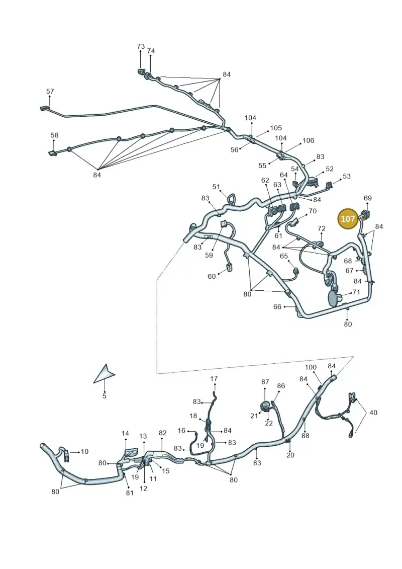 171035518 — Skoda Superb (2013-2015) diagram 632971950, position 107