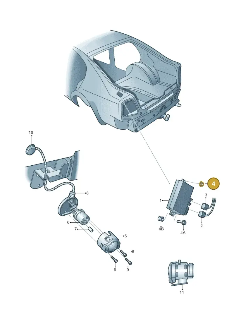 171201969 — Skoda Superb Combi (2015-2024) diagram 419945550, position 4