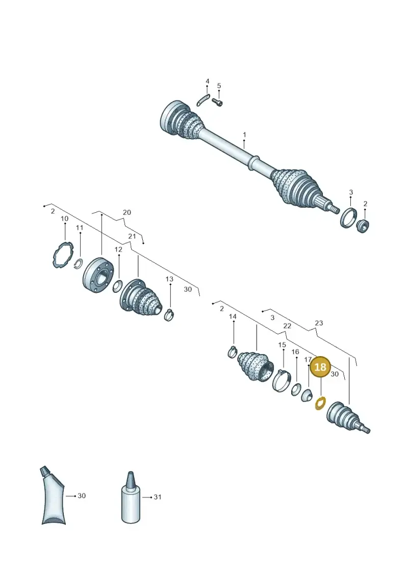 171407297C — Skoda Rapid (2012-2022) diagram 678407200, position 18