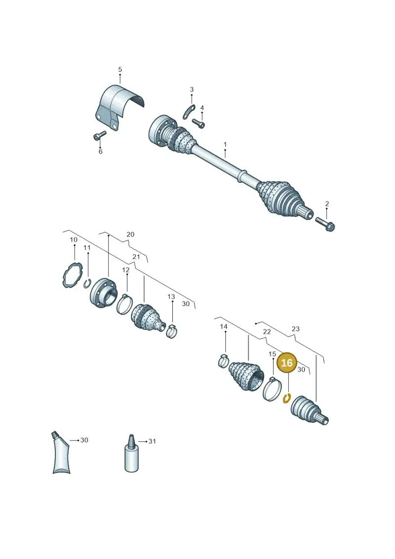 180407297 — Skoda Karoq (2017-2022) diagram 793407200, position 16