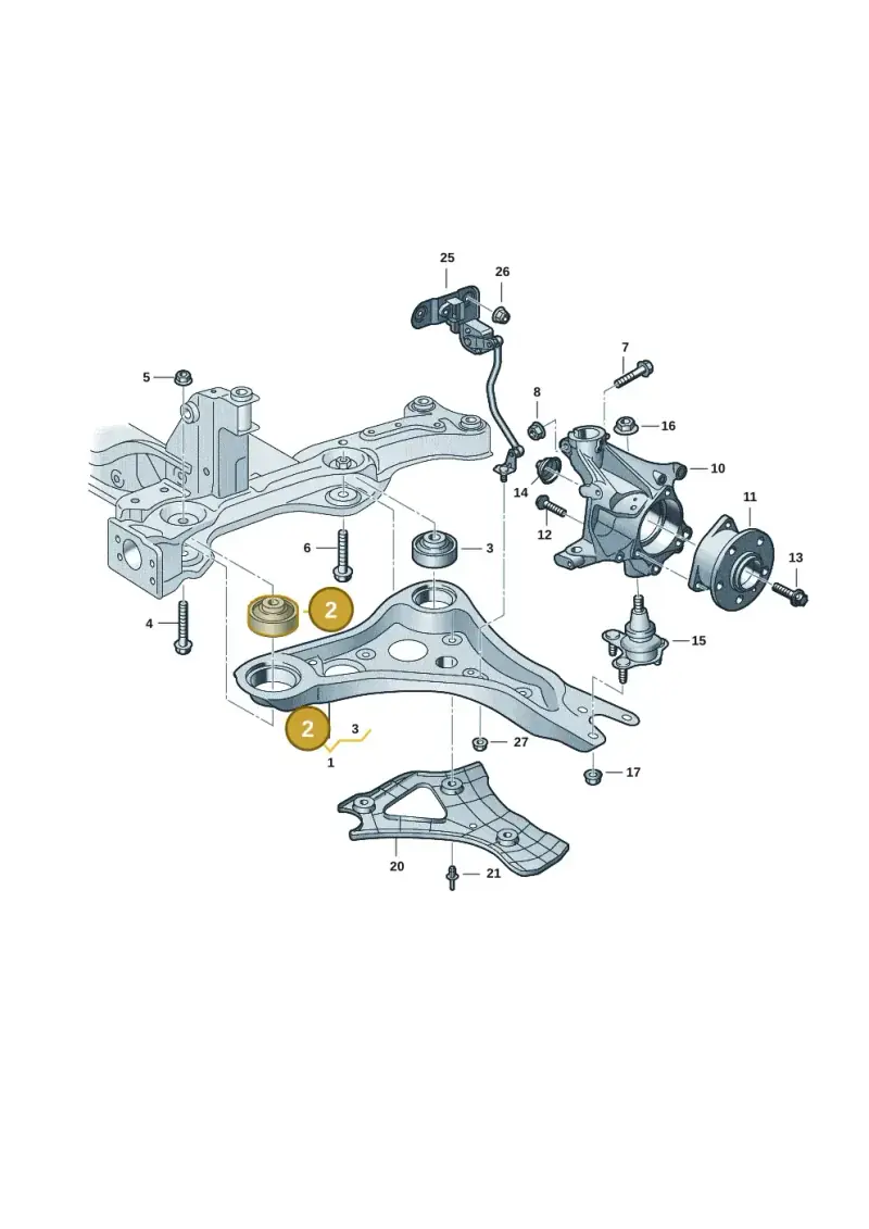 1EA407182D — Skoda Enyaq (2020-) diagram 10a407000, position 2