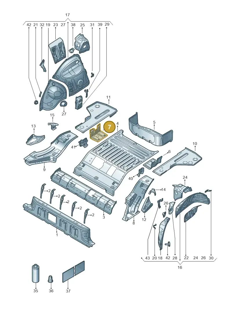 1EA802298 — Skoda Enyaq (2020-) diagram 11a803015, position 7