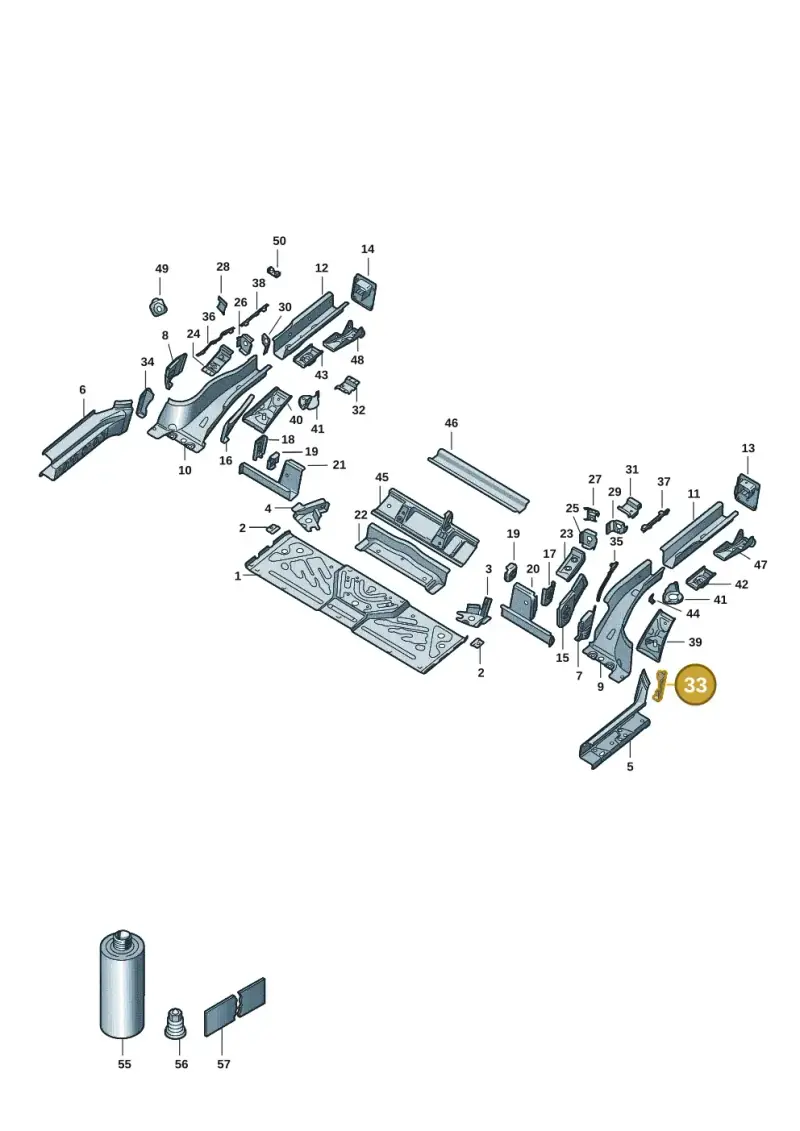 1EA802397A — Skoda Enyaq (2020-) diagram 11a803020, position 33