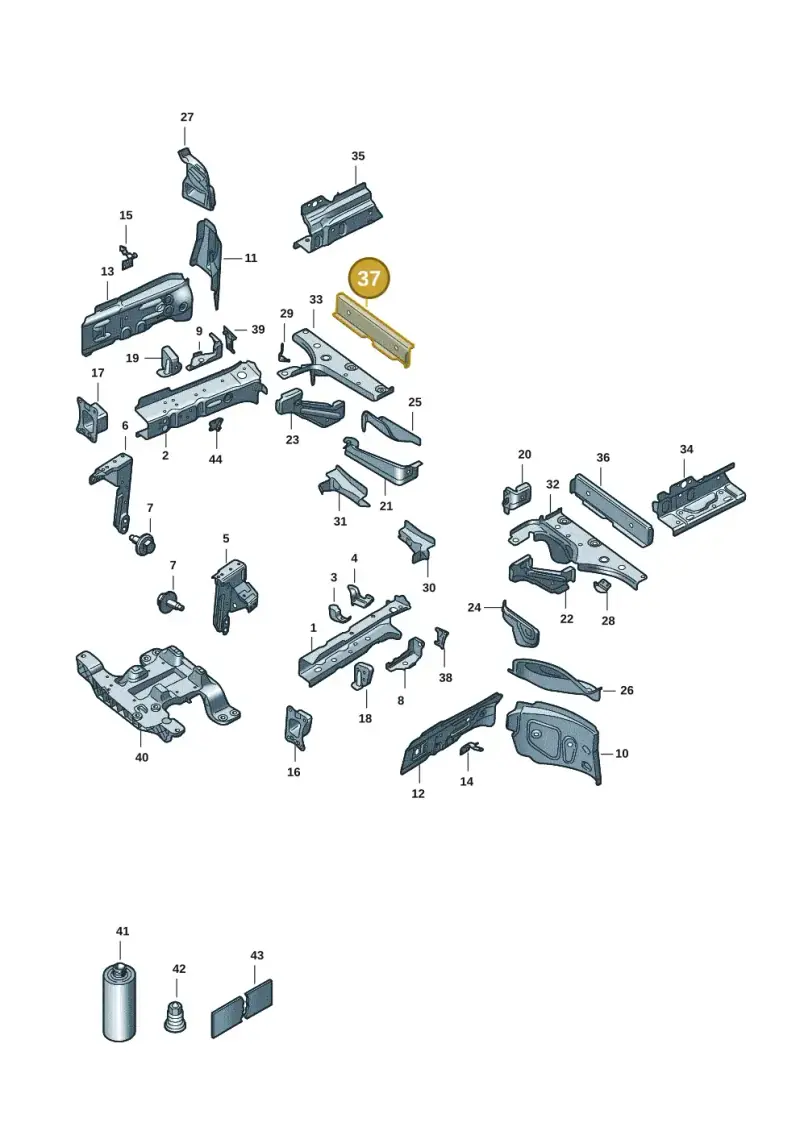 1EA803230 — Skoda Enyaq (2020-) diagram 10a803000, position 37