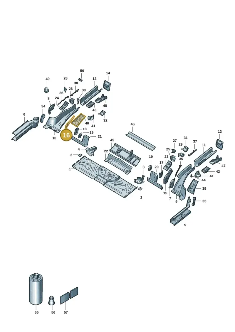 1EA803776 — Skoda Enyaq (2020-) diagram 11a803020, position 16