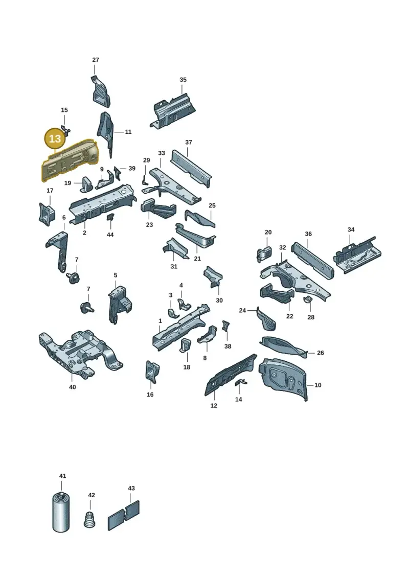 1EA804148A — Skoda Enyaq (2020-) diagram 10a803000, position 13