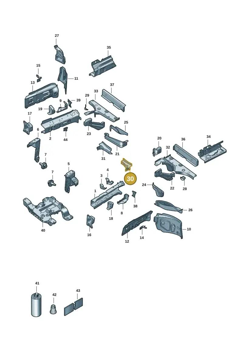 1EA804425E — Skoda Enyaq (2020-) diagram 10a803000, position 30