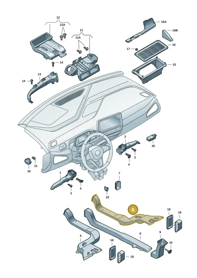 1EA819802 — Skoda Enyaq (2020-) diagram 50a819010, position 6